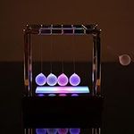 Colorful LED Light Newton Cradle Ba