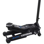 Sealey Viking 3 Tonne Low Profile Trolley Jack, Car Jack, with Rocket Lift - 3100TB, Black