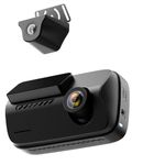 Boult Newly Launched Cruisecam X5 Pro GPS Dashcam with 4K + 8MP (Front) & 1080p + 2MP (Rear) Recording, App Control, 140° Wide FOV, 3" LCD Screen, GPS Logger, Sony IMX415 Sensor Dash Camera for car