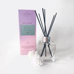 RelaxZing Reed Diffuser, Essential Oil Diffusers for Home, Aromatherapy Diffuser in Hand Blown Glass Container, Natural Reed Sticks, Perfect for Spacious Rooms, Fresh Forest Eucalyptus, 150ml