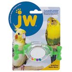 JW Pet Activitoy Bird Toy Rattle Mirror