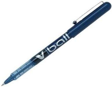 Pilot - V-Ball 05 - Bolígrafo Roller Tinta Liquida - Azul - Punto Fino - 12 Unidad (Paquete de 1)