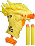 NERF MicroShots Dungeons & Dragons Palarandusk Blaster, 2 Elite 2.0 Darts, Kids Outdoor Games, D&D Blaster Toys for Ages 8 and Up