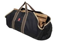 FireBeauty Large Canvas Log Tote Bag Firewood Log Carrier