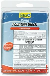 Tetra Pond Fountain Block 6 Count, Controls Algae Growth in Ornamental Fountains