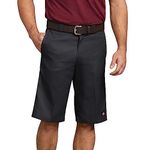 Dickies Mens 13 Inch Relaxed Fit Multi-Pocket Short, Black, 34