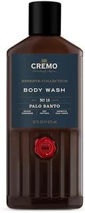 CREMO - Reserve Collection Palo Santo Body Wash For Men | Luxury Fragrance Shower Gel | 473ml