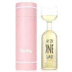 SipJoy Gifts for Women, Birthday Presents for Women, 750ml Wine Glasses Christmas Gifts for Women, Personalised Gifts for Her, Funny Gifts for Girlfriend, Red Wine Glass Gift Ideas for Womens Gifts