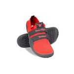 Bullock - Deadlift Shoes – BearFEAT | Flat Shoes for Powerlifting and Weightlifting | Cross Training Shoes (Red, UK9)