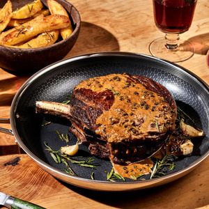 HexClad 30cm Hybrid Frying Pan – Stainless Steel Non-Stick Skillet