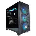 CYBERPOWERPC Luxe Gaming PC - Intel Core i7-12700KF, Nvidia RTX 3060 12GB, 32GB RAM, 1TB NVMe SSD, 650W 80+ PSU, Wi-Fi, Liquid Cooling, Windows 11, 3000D RGB