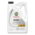 Castrol 03096 GTX 5W-30 Conventional Motor Oil - 5 Quart