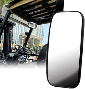 Heavy Equipment Truck Mirrors, Excavator, Forklifts Rearview Mirrors, Tractor, Plow, Dump truck, Lorry, Loader Rear or Side View Reversing Mirrors 1Pcs (5.3"x9")