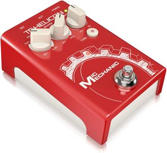 TC Helicon MIC MECHANIC 2 Vocal Effects Stompbox – Reverb, Echo, Pitch Correction, Battery-Powered