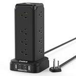 Power Strip Surge Protector with US