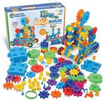 Learning Resources LER9249 Gears MEGA Builds Construction Set, Multi