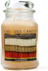 A Cheerful Giver - Cashmere - 24oz Scented Candle Jar - Cheerful Candle -135 Hours of Burn Time, Candles Gifts for Women