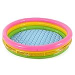 Intex 57422 3-Hoop Inflatable Paddling Pool 147 x 33 cm multicoloured