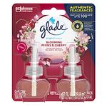 Glade PlugIns Scented Oil Air Freshener Refill, Blooming Peony & Cherry, 1. 34 Fluid Ounce