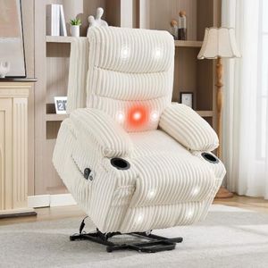 Garvee Oversized Power Lift Recliner Chair for Big and Tall with Wide Seat
