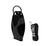 Proberos® Whistle for Sports Coach,Sports Whistles with Lanyard, Whistle for Football Coach, Boxing Referee (Black)