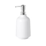 Umbra Step Soap Dispenser, White,3-1/2" diam. x 7" h