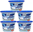 ANSIO Dehumidifier 500ml Pack of 5 Condensation Remover Moisture Absorber Dehumidifiers for Damp, Mould, Moisture in Home, Kitchen, Wardrobe, Bedroom, Caravan, Office, Garage, Bathroom, Basement