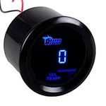 Etopars 2" 52mm Black Car Auto Digital Blue LED Light Oil Temp Temperature LED Gauge Meter