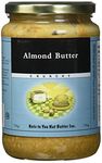 Nuts to You Nut Butter Almond Butter Crunchy, 735g, Packaging may vary