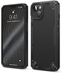 elago Armor Case Compatible with iPhone 13 Case (6.1"), Heavy-Duty Protective Case, Premium TPU, Carbon Fiber Texture, Tough Rugged Design, Full Body Protection, Shockproof Bumper Cover (Black)