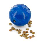 PetSafe® Slimcat™ Feeder Ball - Interactive Game for Your Cat - Fill with Food and Treats - Blue