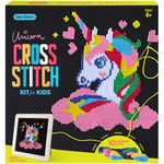 Unicorn Cross Stitch Kit for Kids - Fun Crafts for Girls 8-12 - 9 Year Old Girl Birthday Gifts - Embroidery Kit for Beginners - Craft Kits Ages 8-12, 10-12 - Gifts for 8 9 10 11 12 Year Old Gift