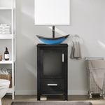 eclife 18" Small Bathroom Vanity Si