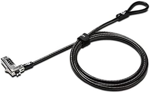 Kensington NanoSaver™ Combination Laptop Lock (Resettable), Computer Security Locking Cable (K60603WW)