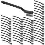 AOKLIT 50 Pcs Stainless Steel Wire Brush,for Cleaning Welding Slag Scrubbing and Rust (7 inch Long)