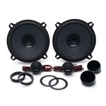Hertz K 130 Component Speakers 2-Way Audio System with 130 mm Woofer, 24 mm Tweeter, Bluetooth Connectivity, 220W Peak Power, Crossover Included, Black