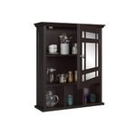 Yaheetech Mirrored Bathroom Wall Storage Cabinet with Adjustable Shelf, Wooden Medicine Cabinet