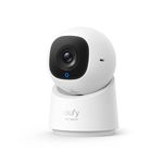 eufy Security Indoor CAM C220, Indoor WiFi Surveillance Camera, 2K Resolution with 360° PTZ, Human/Motion AI, Ideal as Baby Monitor/Camera for Pets/Home Security