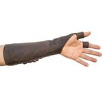 Valhalla Gear, Forearm Guard for Archery Bow, Protective Wrist Arm Bracer, Archers Shooting Quiver, Handmade from Full Grain Leather, Bourbon Brown