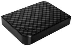 Verbatim Store 'n' Save 47686 External Hard Drive 3.5 Inch HDD - 6 TB - Desktop Hard Drive USB 3.0 Superfast Data Transfer