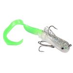 Mizugiwa 8"/20cm 45g Pike Musky Dawg Fishing Soft Bait Lure Fishing Tackle Green Tail