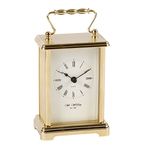 Widdop Brass Effect Carriage Clock