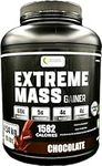 Extreme Mass Chocolate weight gainer muscle builder, 10 lbs (4.54 kg) from Sunshine BioPharma, your muscle mass protein mix made of the high calorie fortified whey protein mixed with BCAA, Creatine, glutamine, vitamins and minerals. This formulation al...