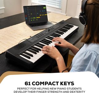 Alesis Melody 61-Key Keyboard Piano – Portable Digital Instrument