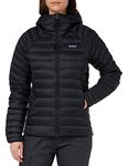 Patagonia Women's W's Down Sweater Hoody Jacket, Black, L