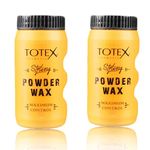 Totex Hair Styling Texturizing Powder Wax - Volumizing Thickening Dust Powder Flexible Hold Matte Look Maximum Control for Men & Woman 20 gr (Pack Of 2)