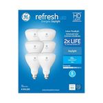 GE Refresh 6-Pack 65 W Equivalent Dimmable Daylight Br30 LED Light Fixture Light Bulb, Packaging May Vary