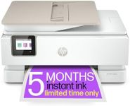 HP ENVY Inspire 7920e All-in-One Wireless Colour Printer | 5 months free Instant Ink limited time only | 35-page Automatic Document Feeder | White