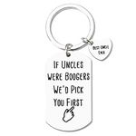 Funny Uncle Keychain Birthday Gift for Mens Christmas Gifts for Best Uncle Ever Gifts for New Uncle Announcement Gifts for Brother in Law I Love You Uncle Gift for Him Uncles Gifts from Niece Nephew