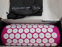 NIB Pillow - Bed of Nails Acupressure Pillow for Pain & Relaxation - PINK Color